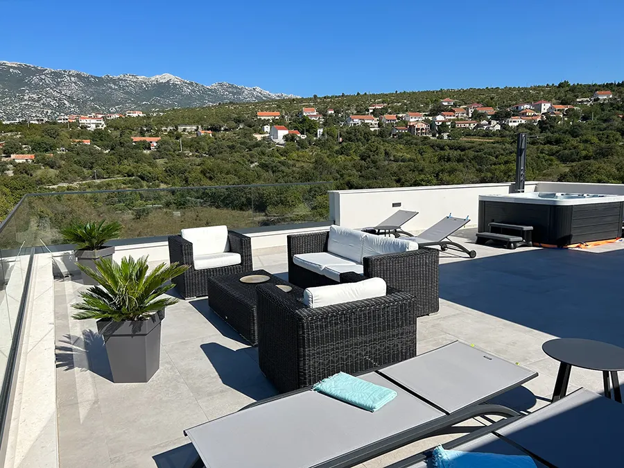 Jacuzzie Terrasse